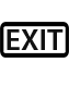 Exit Sign Icon - Commercial Electrical Contractor North Sydney