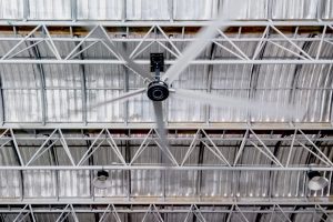 Commercial Bigass Ceiling Fan With Light Wiring Installation - Electrician, Licensed Residential Industrial Electricians in Sydney