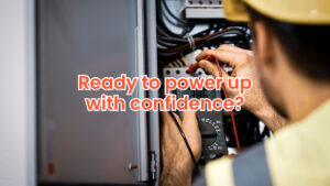 Electricians in Sydney performing a switchboard upgrade to improve safety, capacity, and compliance for a residential property.