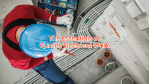 Lightspeed electrician working in Elizabeth Bay providing residential and commercial electrical services including installations and repairs.