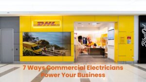 Commercial electrician services for retail stores in Sydney, providing safe, efficient electrical fit-outs and lighting installations for business operations.